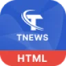 TNews Newspaper & Magazine HTML Template