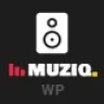 Muziq - Music Band & Musician WordPress Theme