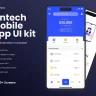 Coinpay Fintech Finance Mobile App UI kit