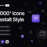 3000+ Gestalt Icon Styles | Uxercon Icon Library