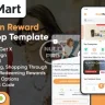 CashMart - Shop & Earn Rewards App Template - Flutter mobile app Template using GetX