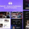 Daevnt - Event & Conference ReactJS Template