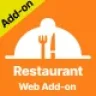 Aplicativo de Restaurante SaaS Web Adicionável
