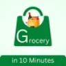 GroceryHub - App com 10 Minutos Multilavado Comércio e E-Commerce | Visão Inteligente | Carrinho Multiuso