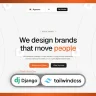 Agnova - Agência & Portfólio Tailwind CSS & Django