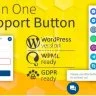 All in One Support Button + Callback Request. WhatsApp, Messenger, Telegram, LiveChat and more...